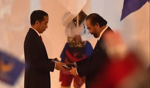 Presiden Joko Widodo atau Jokowi mengakui Ketua Umum Partai NasDem Surya Paloh menemuinya di Istana Kepresidenan Jakarta, Kamis 31 Agustus 2023.