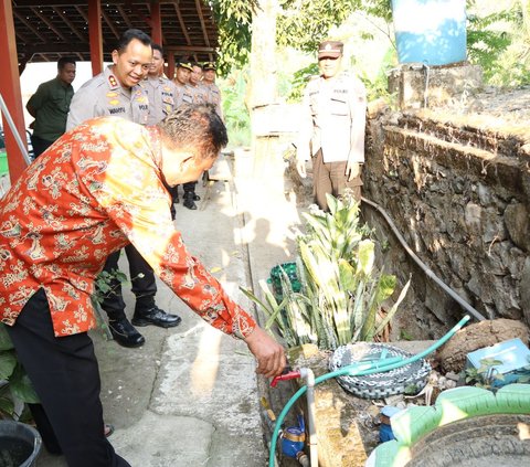 Atasi Krisis Air Bersih, Polres Jepara Buat Sumur Bor