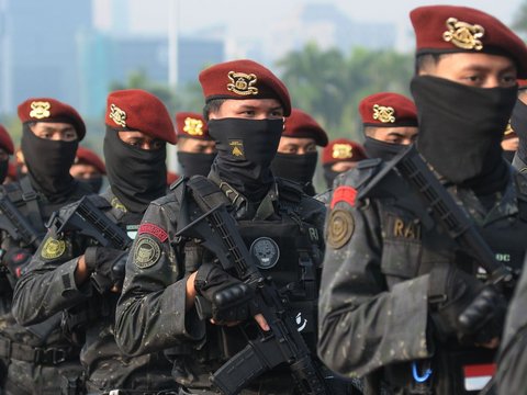 FOTO: Ribuan Personel TNI-Polri Siap Amankan KTT ASEAN di Jakarta