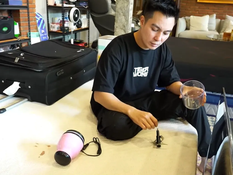 Duh! Kaki Kiano Anak Baim Wong Terkena Pisau Blender, Begini Kondisi Terbarunya