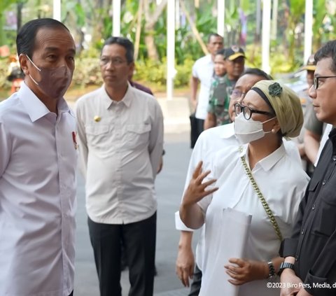 Called Coughing and Now Wearing a Mask, President Jokowi Exposed to Jakarta's Pollution?