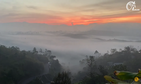 Sunrise Point Cukul, Spot Terbaik Berburu Matahari Terbit di Dataran Tinggi Bandung