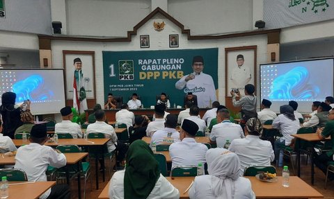 Hasil Pleno PKB, Para Kiai Restui Cak Imin Dampingi Anies: Bismillahi Tawakaltu, Budal Gus!