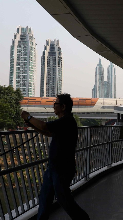 FOTO: Menjajal JPM Dukuh Atas yang Hubungkan Akses Pengguna LRT, KRL, dan TransJakarta