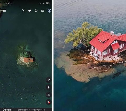 A Series of Strange and Unique Photos that Appear on Google Earth, Amazing and Chilling