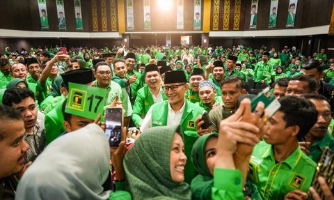 Sikap PPP soal Cawapres Ganjar, Sandiaga: Ketum akan Sampaikan Berita Baik