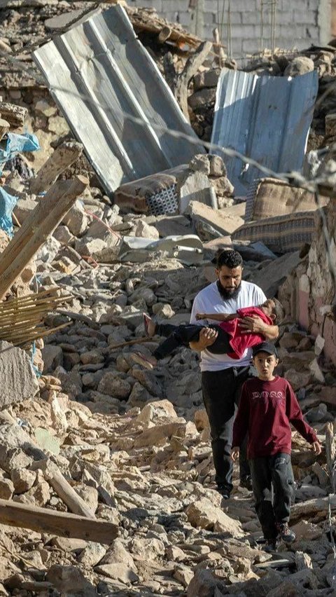 Korban Tewas Gempa Maroko Tembus 2.000 Jiwa, Paling Dahsyat Sejak Lebih dari 60 Tahun Lalu