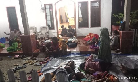 Pascagempa Donggala, 900 Warga Tinggalkan Rumah Pilih Mengungsi Ditenda