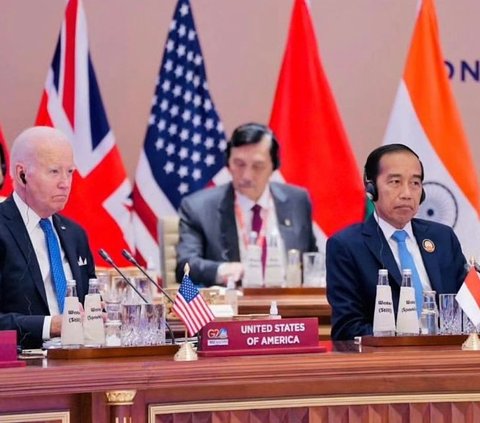 Posisi Duduk Jokowi di G20 Summit: Diapit Narendra Modi, Joe Biden dan Erdogan