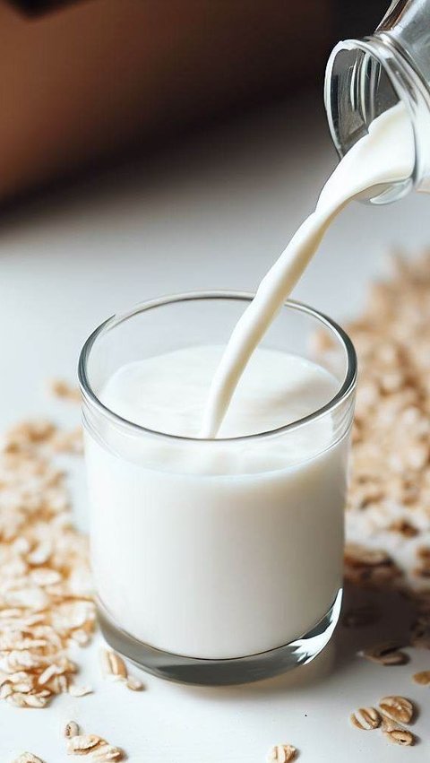 2. Susu Gandum (Oat Milk)