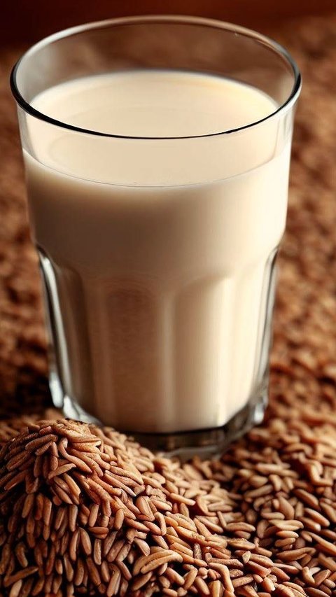 7. Susu Beras Merah (Red/Brown Rice Milk)