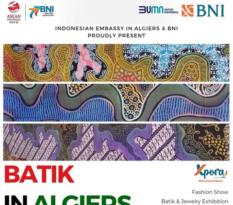 Dorong Potensi Budaya Indonesia Mendunia, BNI Dukung Batik in Algiers 2023