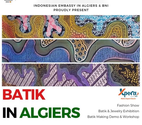 Dorong Potensi Budaya Indonesia Mendunia, BNI Dukung Batik in Algiers 2023