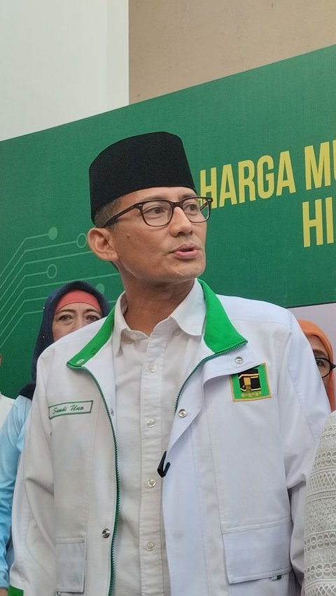 Sandiaga Ungkap Alasan PPP Setuju KPU Majukan Pendaftaran Capres