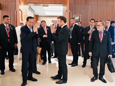 Bertemu Presiden Macron, Jokowi Apresiasi Investasi Prancis ke IKN
