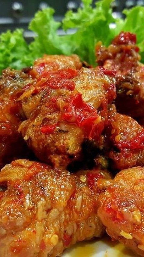 4. Rica-rica Ayam Bumbu Pedas Manis