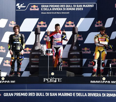 Jorge Martin mengaku sangat puas dengan keberhasilannya yang telah menyapu bersih kemenangan pada seri MotoGP San Marino 2023. <br><br>Keberhasilan tersebut membuat pembalap tim Pramac Ducati itu menempati peringkat kedua klasemen semantara MotoGP 2023.<br>