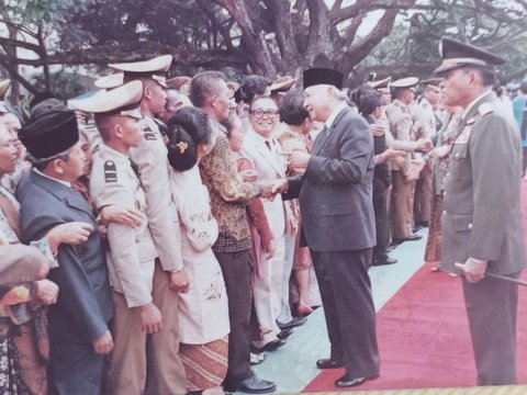 Pelantikan Perwira Akpol di Istana Tahun 1987, Panglima ABRI Dijabat Jenderal Intel Kawal Langsung Presiden Soeharto