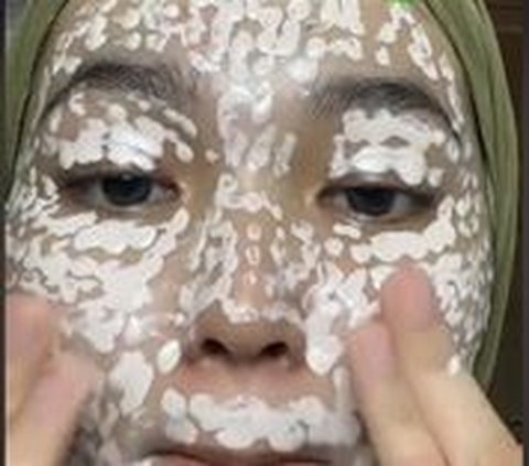 No Need for Foundation Anymore, This Woman Challenges Herself to Use 1,000 Dot Sunscreen, Makes Her Nervous but the Result is Perfect