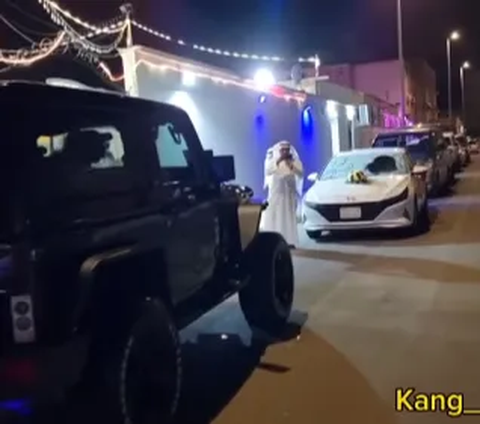 Ternyata Begini Suasana Pernikahan Orang Arab Joget-joget, Pesta Antara Laki-laki dan Perempuan Dipisah