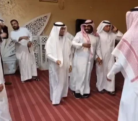 Ternyata Begini Suasana Pernikahan Orang Arab Joget-joget, Pesta Antara Laki-laki dan Perempuan Dipisah
