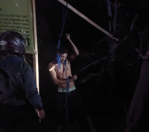 Aksi Dramatis Polisi Gagalkan Upaya Bunuh Diri Pria di Kabupaten Sikka NTT