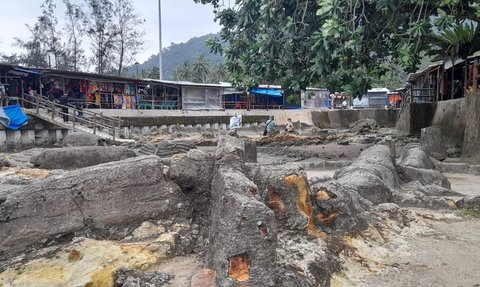 Penampakan Batu Malin Kundang Kini, Objek Wisata Paling Tersohor di Kota Padang