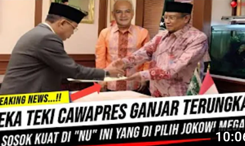 Benarkah Megawati dan Jokowi Resmi Pilih Said Aqil jadi Cawapres Ganjar? Cek Faktanya