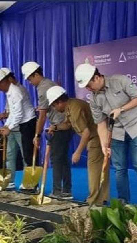 Pembangunan smelter nikel MMP dan pertama di Kalimantan Timur untuk mendukung program pengembangan industri baterai.