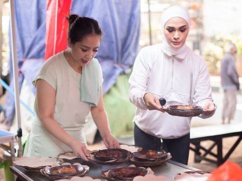 Nagita Slavina dan Bestienya Jalan-jalan Naik Angkot, Penampilannya jadi Sorotan