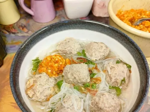 6. Resep Bakso Daging Sapi Malang<br>