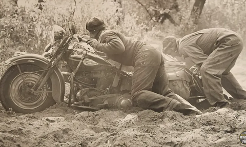 Langka! Harley Davidson Tahun 1957 Ditemukan, Masih Gagah Meski sudah Uzur