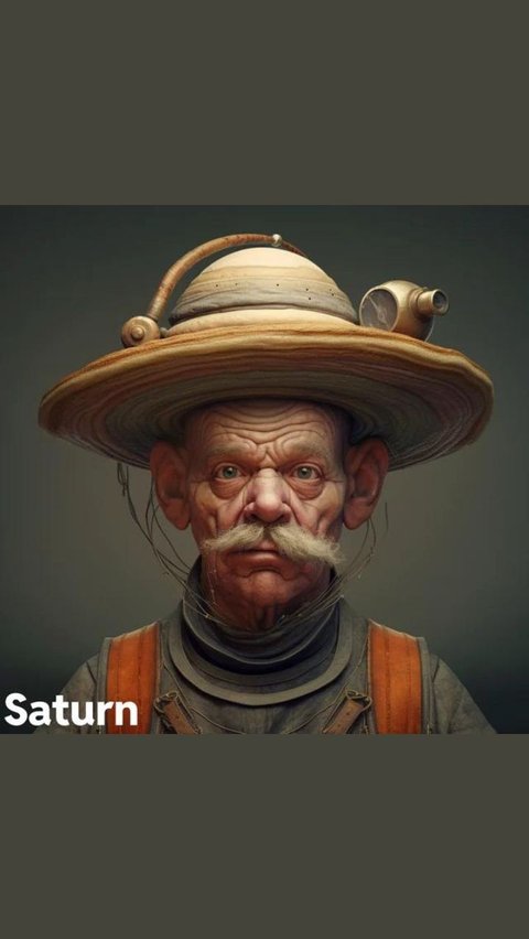 Potret Manusia dari Berbagai Planet Versi AI, Orang Saturnus Paling Jelek Sendiri