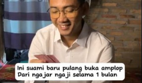 Bangga Lihat Gaji Pertama Suami