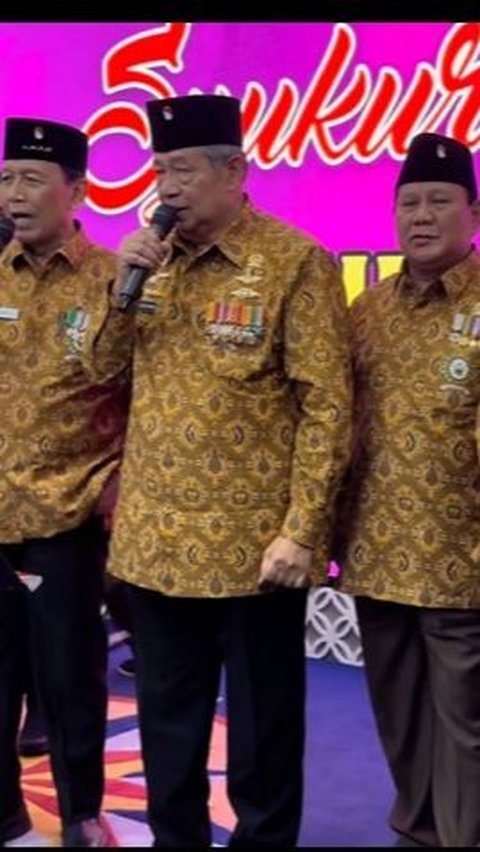 Para Jenderal TNI Senior Berkumpul, Dari SBY-Prabowo Gagah Berbatik Coklat Nyanyi Lagu 'Manis dan Sayang'