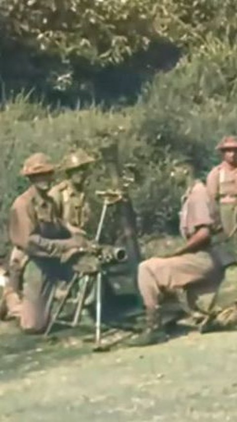 Menegangkan, Begini Video Asli Momen Perang Palagan Ambarawa Tahun 1945