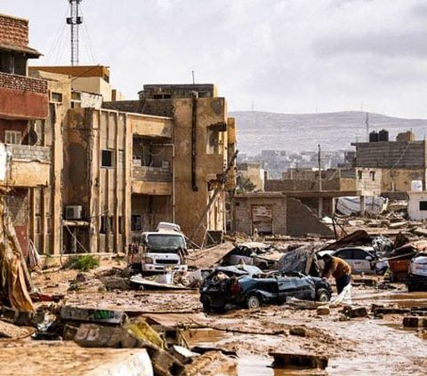 2000 Orang Dikhawatirkan Tewas, Badai Daniel Timbulkan Banjir Dahsyat di Libya