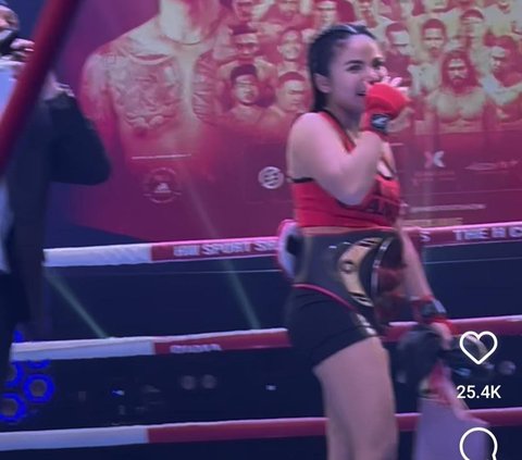 Ditantang Dinar Candy Tanding Ulang di Atas Ring, Begini Reaksi Nikita Mirzani