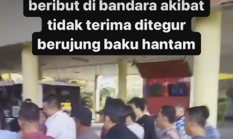 Viral Tak Terima Ditegur Pria Ini Nyaris Pukul Petugas Bandara Jambi, Begini Duduk Perkaranya