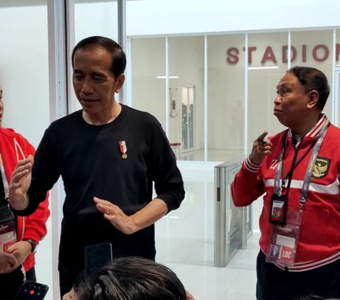 Canda Jokowi Usai Timnas U-23 Menang 2-0: Ini Hadiah Ulang Tahun Pak Erick