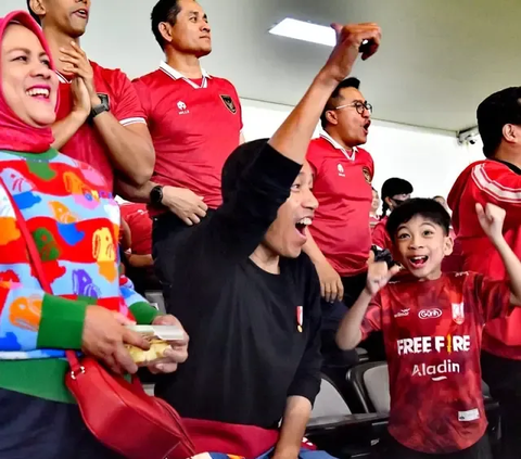 Canda Jokowi Usai Timnas U-23 Menang 2-0: Ini Hadiah Ulang Tahun Pak Erick