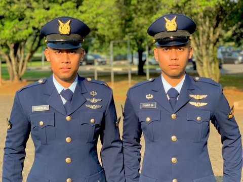 Momen Unik Anak Kembar Jadi TNI AU Satu Letting, Selalu Sama-sama dari Daftar, Dilantik Hingga Kini Satu Mess