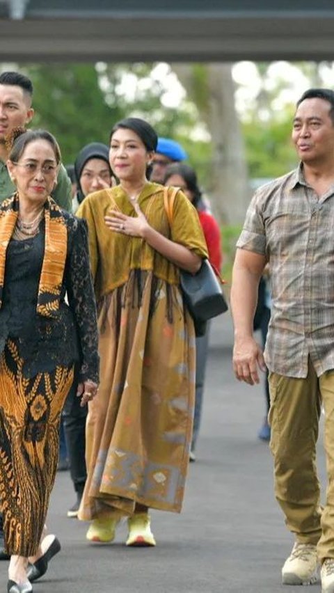 Mantan Panglima TNI Ajak Istri dan si Bungsu ke Bali, Ada Momen Bertemu dengan Putri Presiden Pertama