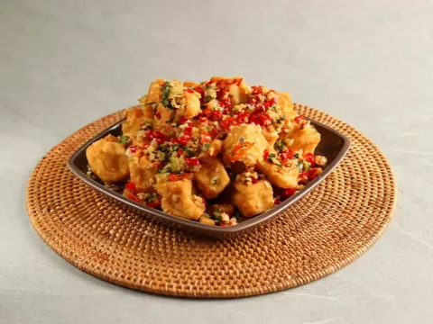 6. Resep Chinese Food Tahu Cabai Garam<br>