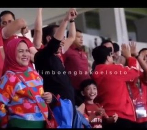 Momen Jan Ethes Jingkrak-Jingkrak Girang saat Timnas Bobol Gawang Turkmenistan, Sampai Dicolek Paspampres