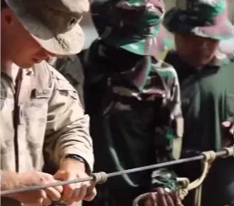 Momen Tentara AS Latihan Bareng TNI, Granat yang Digunakan Bikin Salfok