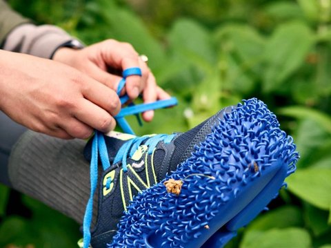 Unique Shoe Design, Walk while Planting Seeds
