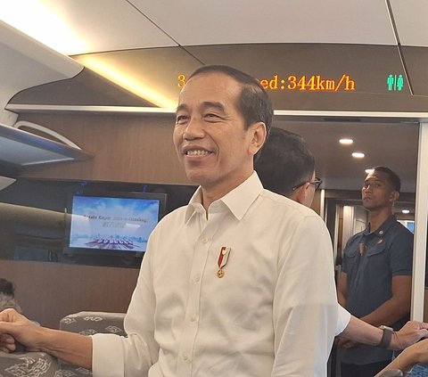 Menjajal Kereta Cepat Jakarta-Bandung Bareng Jokowi, Nyaman dan Tak Terasa Guncangan