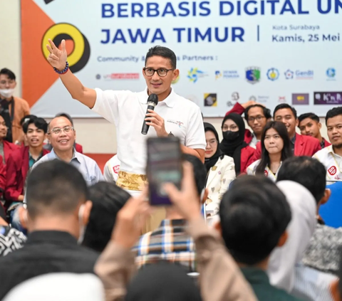 Sandiaga Klaim Ekraf Indonesia Urutan 3 Dunia, Hanya Kalah dari Hollywood dan K-Pop