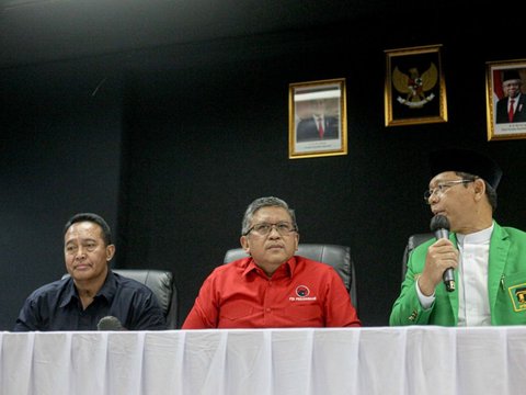 FOTO: Rapat Pemenangan Ganjar Pranowo, Ketua Umum Parpol PDIP, PPP, Perindo, Hanura hingga Andika Perkasa Hadir